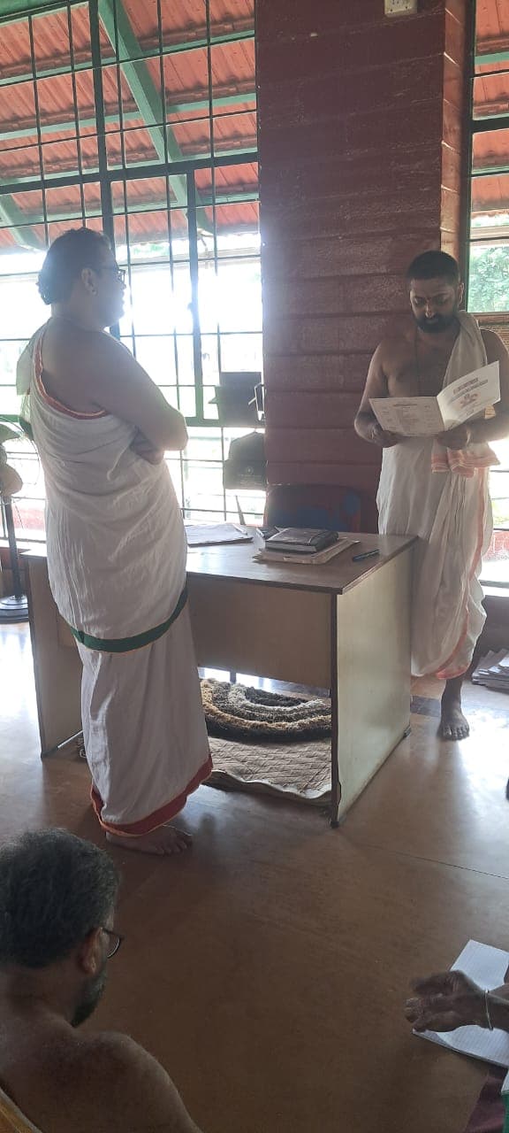 Students at Varthur Gurukula